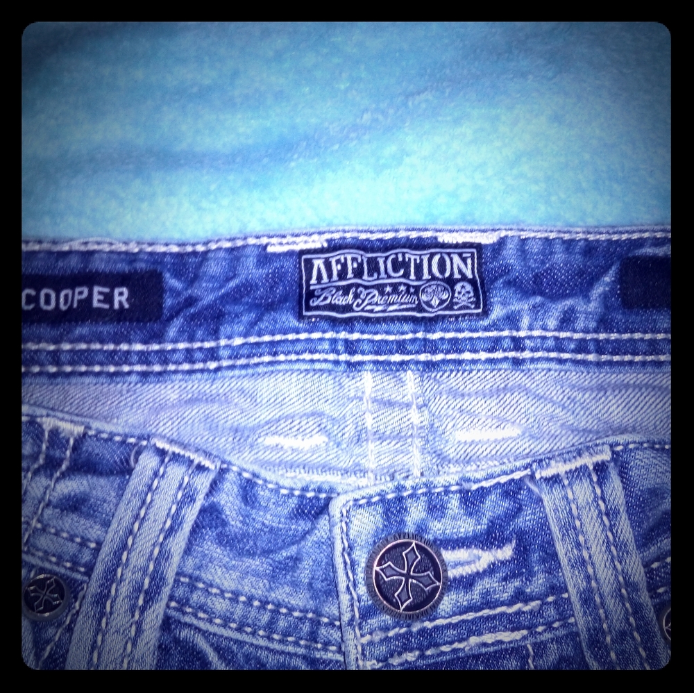 Affliction Jeans Sz 28 "Cooper"